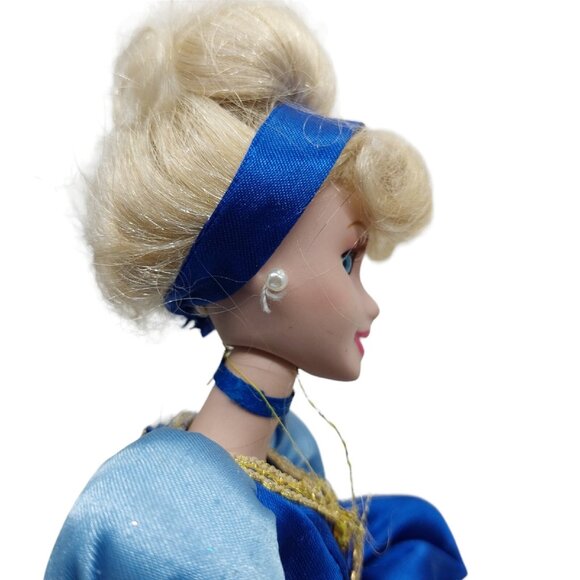 Disney Porcelain Cinderella Princess Doll Brass Key Collection Keepsake Edition - Picture 5 of 9